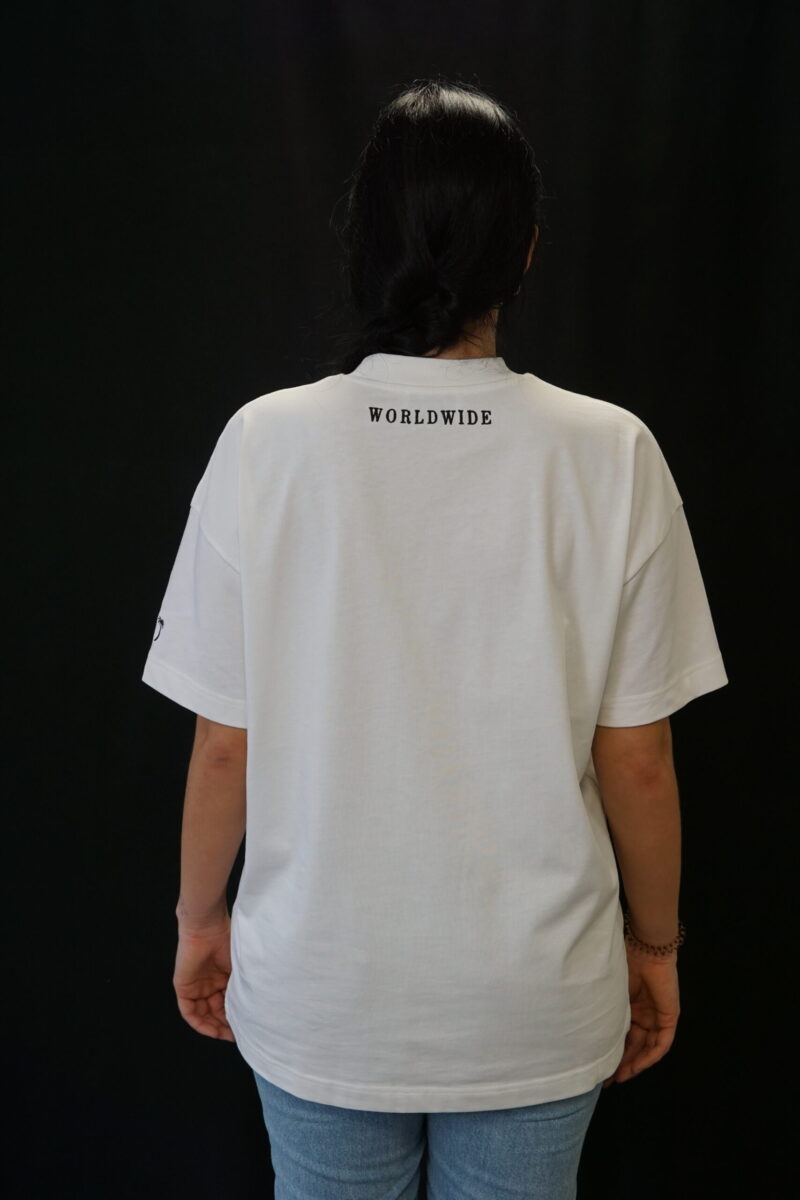 No Worries Wordlwide - T-Shirt White
